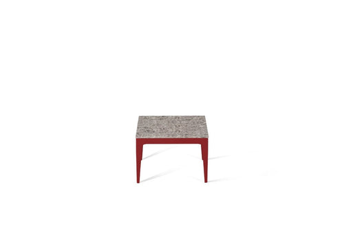 Atlantic Salt Cube Side Table Flame Red