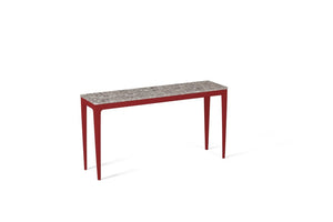 Atlantic Salt Slim Console Table Flame Red