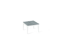 Load image into Gallery viewer, Turbine Grey Cube Side Table Pearl White