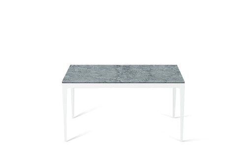 Turbine Grey Standard Dining Table Pearl White