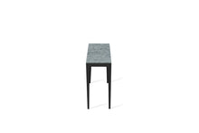 Load image into Gallery viewer, Turbine Grey Slim Console Table Matte Black
