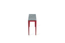 Load image into Gallery viewer, Turbine Grey Slim Console Table Flame Red