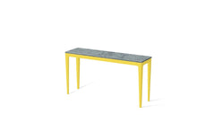 Load image into Gallery viewer, Turbine Grey Slim Console Table Lemon Yellow