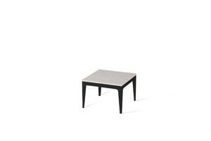 Ice Snow Cube Side Table Matte Black