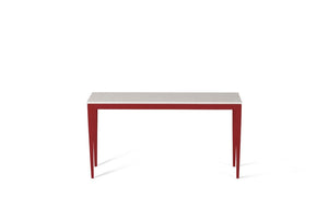 Ice Snow Slim Console Table Flame Red